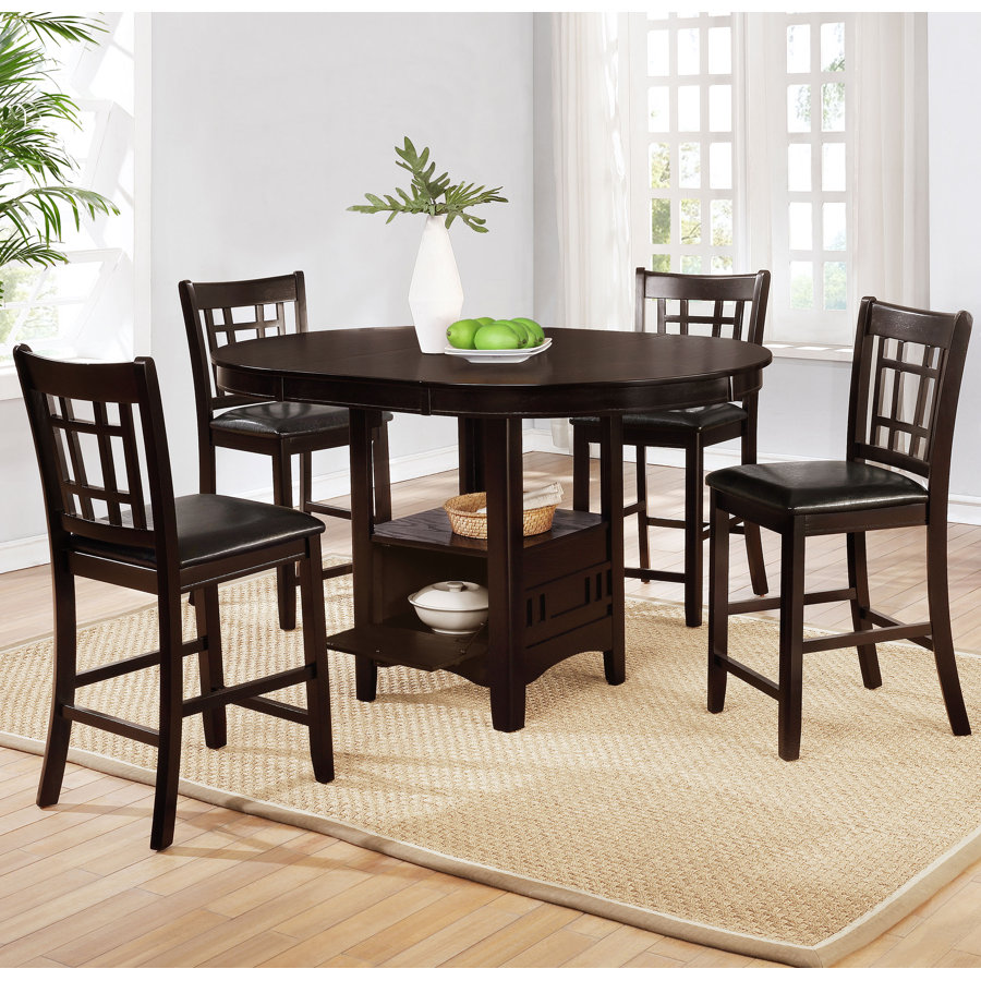 Guntersville Lavon 5-piece Counter Height Dining Room Set